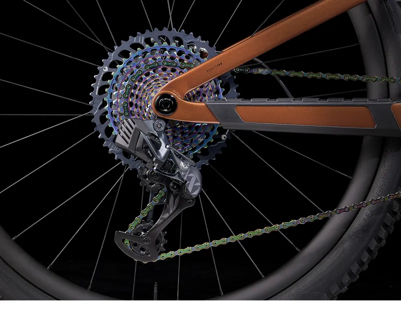 Trek Top Fuel 9.9 XX1 AXS Mountain Bike in Pennyflake-6